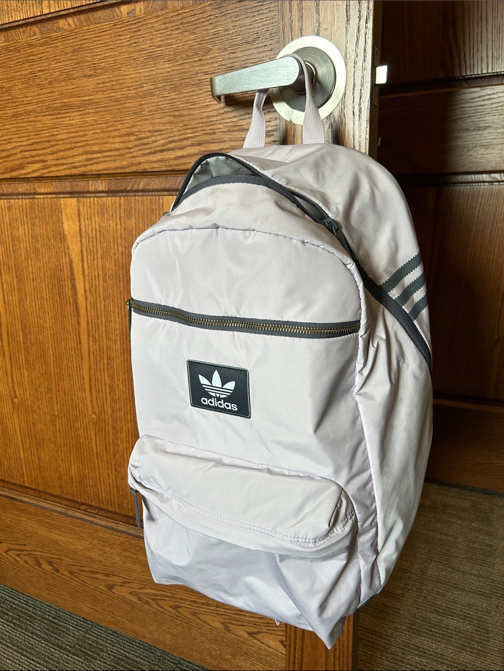 adidas light purple Classic Backpack - Picture 1 of 3